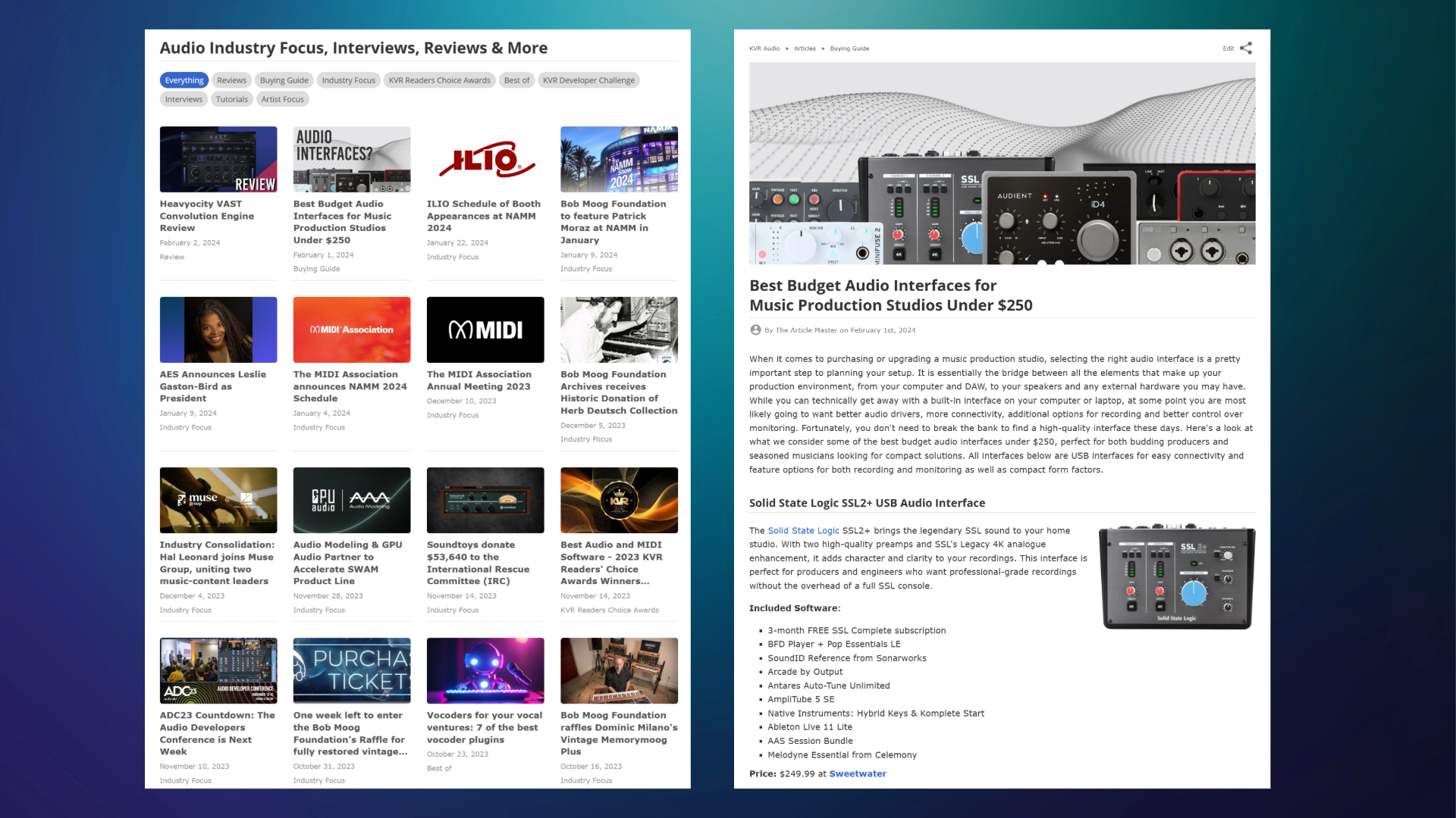 Articles and Content